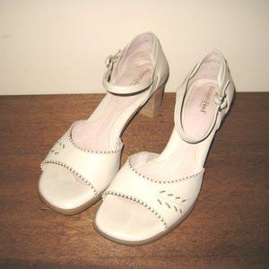 Beautifeel Leather Open Toe High Heel Sandals, Women's Size 9